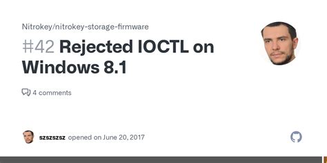 rejected ioctl power